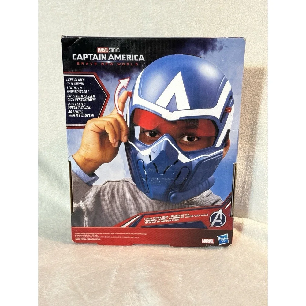 Marvel‎ Studios Captain America Brave New World Flight Vision Mask Box Dmg - Picture 4 of 6